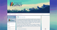 Desktop Screenshot of infoweather.cl