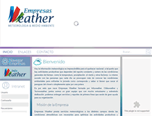 Tablet Screenshot of infoweather.cl